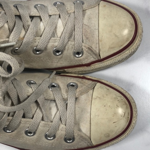 VTG Converse Chuck Taylor All Star Low Top Sneaker Canvas Men 8/Women 10 - Picture 3 of 14